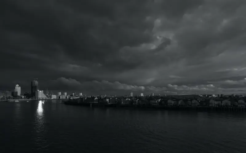 Stormy skyline from the river | 2008 | London, UK