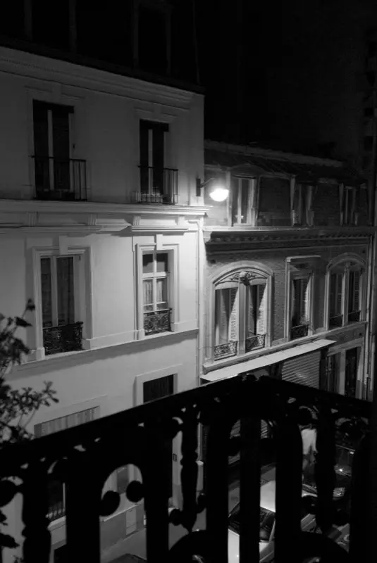 Parisian buildings at night | 2006 | Paris, France