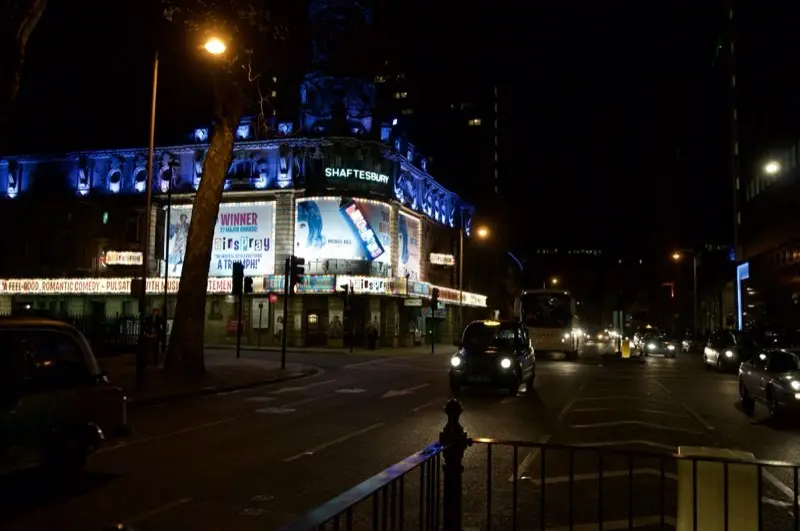 Shaftesbury Avenue theatre | 2008 | London, UK